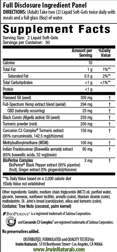 CBD +Turmeric Extra Strength
